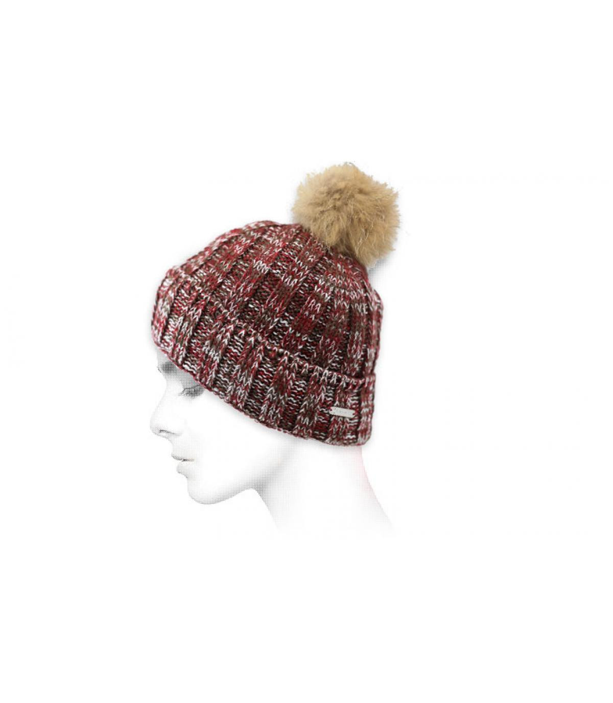 burgundy beanie fur pompom Vancouver burgundy burgundy beanie fur pompom Vancouver burgundy